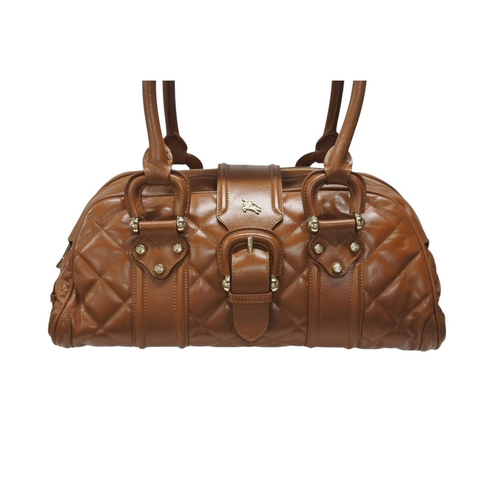 BURBERRY Bowling Boston bag brown - Picture 2 of 10